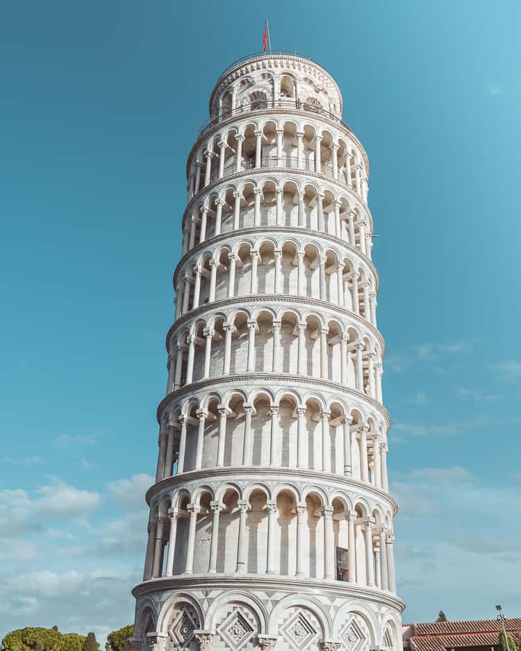 leaning tower of pisa interesting facts